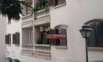 Apartamento com 3 dormitórios para alugar, 78 m² por R$ 2.276,46/mês - Vila Rosália - Guarulhos/SP