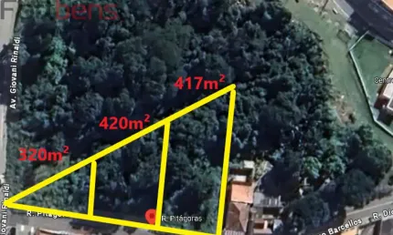 Lote / Terreno de Bairro Para Vender no bairro Parque vitória  em Franco Da Rocha