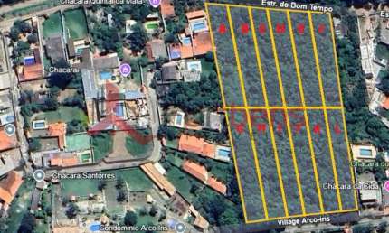 Lotes em Bairro Para Vender Chácaras Bom Tempo em Franco Da Rocha
