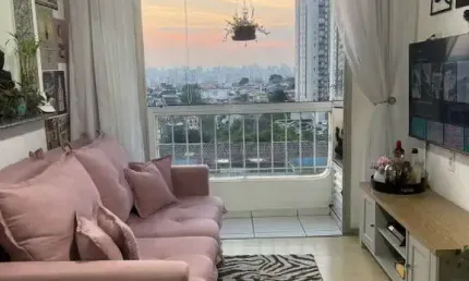 Lindo apartamento decorado para Venda na Vila Paiva, ótima localização, 1 dormitório e 1 vaga
