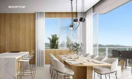 Apartamento com 2 dormitórios à venda, 77 m² por r$ 1.285.001 - praia brava - itajaí/sc