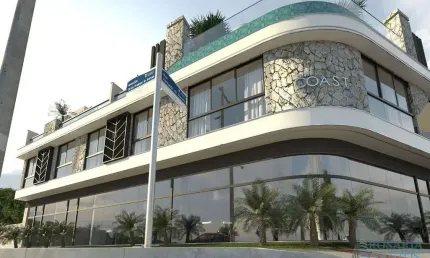 Apartamento elegante na Praia Brava com 03 dormitórios sendo 01 suíte e 2 vagas