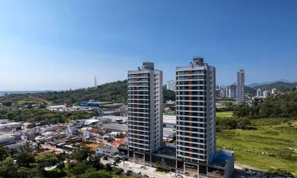 Apartamento com 02 dormitórios sendo 01 suíte e 02 vagas privativas