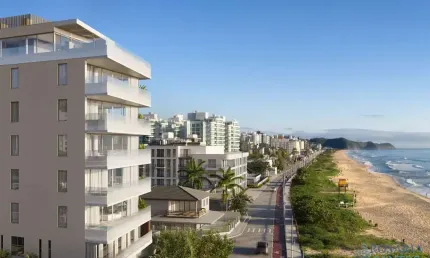 Deslumbrante frente mar apartamento com 04 suítes e 04 vagas no bravo residences praia brava