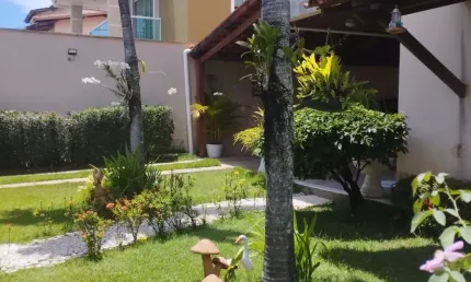 LAURO DE FREITAS, 4/4, DEPENDÊNCIA, CASA INDIVIDUAL,  NASCENTE, SUÍTE, CLOSET,SEMI MOBILIADA, PISCINA, CHURRASQUEIRA PRIVATIVA, CONDOMÍNIO FECHADO COM PORTARIA 24:00 HORAS!