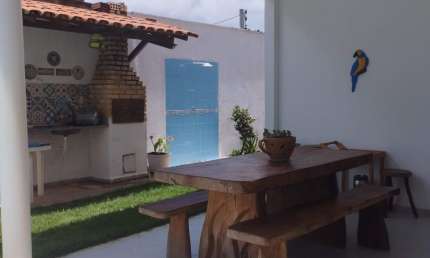 LAURO DE FREITAS, 4/4, DEPENDÊNCIA, CASA INDIVIDUAL,  NASCENTE, SUÍTE, CLOSET,SEMI MOBILIADA, PISCINA, CHURRASQUEIRA PRIVATIVA, CONDOMÍNIO FECHADO COM PORTARIA 24:00 HORAS!