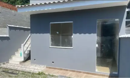 Casa nova com 2 quartos bairro ambaí nova iguaçu - rj