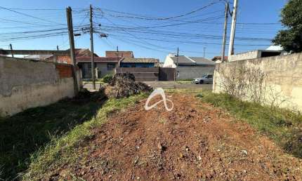 Terreno ZR4 à venda, com 256m² no Bairro Afonso Pena, São José dos Pinhais/PR