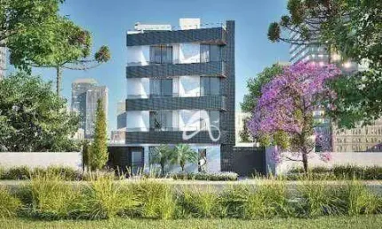 Apartamento novo à venda, sacada com churrasqueira, 2 e 3 quartos no Bairro Huer, Curitiba/PR.