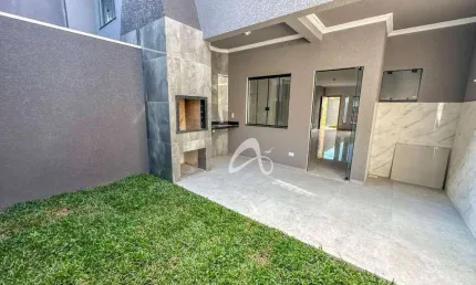 Sobrado novo à venda, frente para a rua, 3 quartos (1 suíte), em uma excelente localização - Pinheirinho - Curitiba/PR.