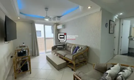 Apartamento com 1 dormitório vista mar à venda, 65 m² por r$ 399.000