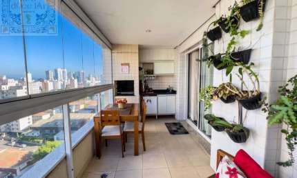 mAr dOce lAr no Vila Marina com varanda gourmet, home office e lazer completo, pronto para morar - Ponta da Praia - Santos/SP