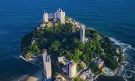 Venda Kitnet São Vicente - mAr dOce lAr -  lindo e mobiliado no ponto mais alto da ilha porchat com vista mar e próximo ao mirante.