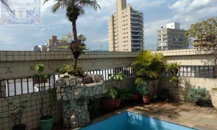 Cobertura Duplex linda, reformada e com elevador privativo. - Pompeia - Santos/SP