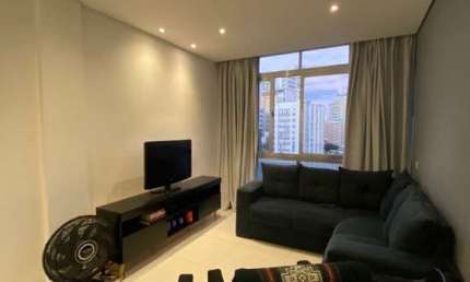 Apartamento com 2 quartos Mobiliado  na Quadra da Praia do Boqueirão em Santos / SP
