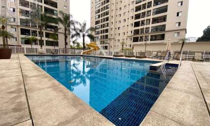 Venda Apartamento Santos SP - mAr dOce lAr aconchegante com vista para natureza em andar alta no Acquaplay Home Resort no Marape.