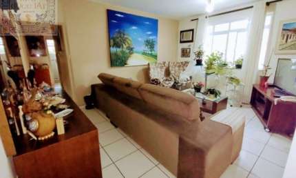 Apartamento com 3 dormitórios e o diferencial é que esse Clássico possui sala de jantar. - Boqueirão - Santos/SP