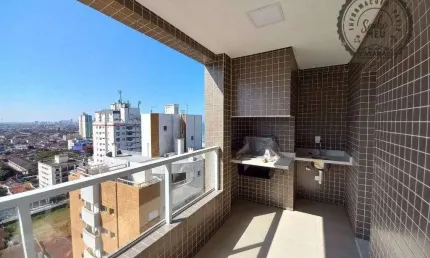 Apartamento com 1 quarto à venda na Avenida Presidente Castelo Branco, Jardim Real, Praia Grande