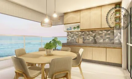Apartamento com 2 quartos à venda na Avenida Presidente Castelo Branco, Jardim Real, Praia Grande