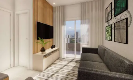 Apartamento com 2 quartos à venda na Rua Vinte e Três de Maio, Vila Mirim, Praia Grande