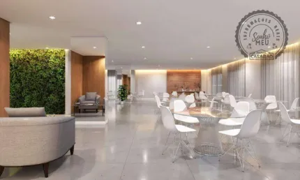 Apartamento com 3 dormitórios à venda, 101 m² por R$ 610.000,00 - Vila Guilhermina - Praia Grande/SP
