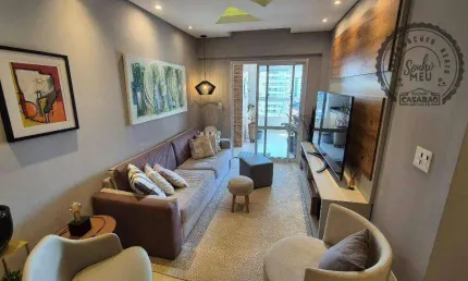 Apartamento com 2 quartos à venda na Rua Carlos Martiniano de Andrade Bitencourt, Aviação, Praia Grande