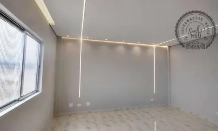 Apartamento com 1 dormitório à venda, 62 m² por r$ 240.000,00 - maracanã - praia grande/sp