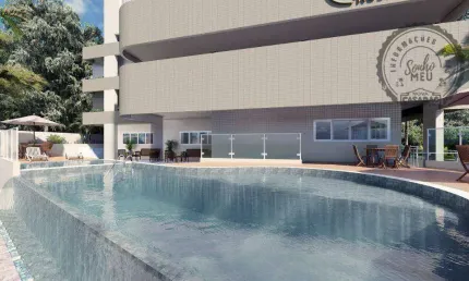 Apartamento com 3 dormitórios à venda, 91 m² por R$ 650.000,00 - Vila Dinópolis - Mongaguá/SP
