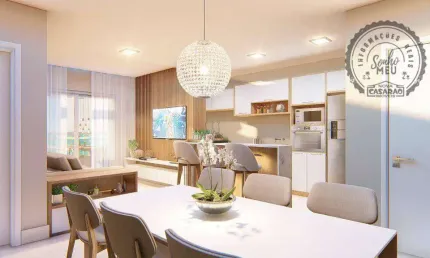 Apartamento com 2 dormitórios à venda, 74 m² por R$ 460.000,00 - Vila Dinópolis - Mongaguá/SP