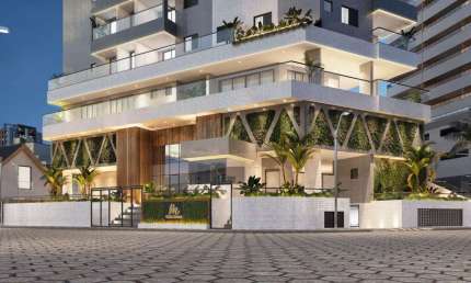 Apartamento com 2 dormitórios à venda, 75 m² por R$ 538.125,00 - Guilhermina - Praia Grande/SP