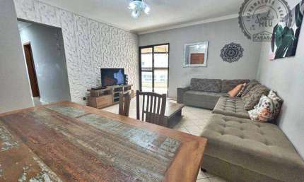 Apartamento com 3 dormitórios à venda, 107 m² por R$ 650.000,00 - Aviação - Praia Grande/SP
