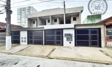 Sobrado com 2 dormitórios à venda, 106 m² por R$ 498.000,00 - Caiçara - Praia Grande/SP