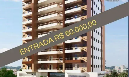 Apartamento com 2 quartos à venda na Rua Líbero Badaró, Vila Assunção, Praia Grande