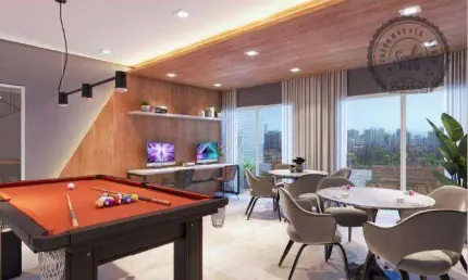 Apartamento com 2 quartos à venda na Rua Tiradentes, Canto do Forte, Praia Grande