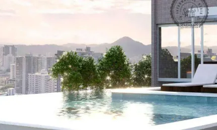 Apartamento com 3 quartos à venda na Avenida Marechal Maurício José Cardoso, Canto do Forte, Praia Grande
