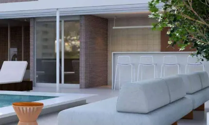 Apartamento com 2 quartos à venda na Avenida Marechal Maurício José Cardoso, Canto do Forte, Praia Grande