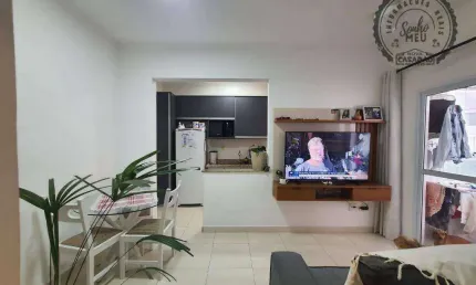 Apartamento com 1 quarto à venda na Avenida Almirante Barroso, Canto do Forte, Praia Grande