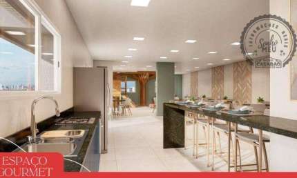 Apartamento com 2 quartos à venda na Rua Michel Alca, Cidade Ocian, Praia Grande