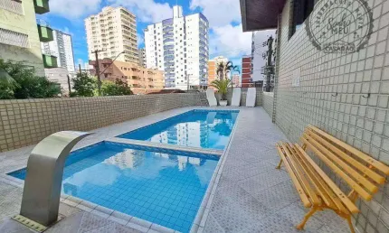 Apartamento com 2 dormitórios à venda, 107 m² por R$ 530.000,00 - Tupi - Praia Grande/SP