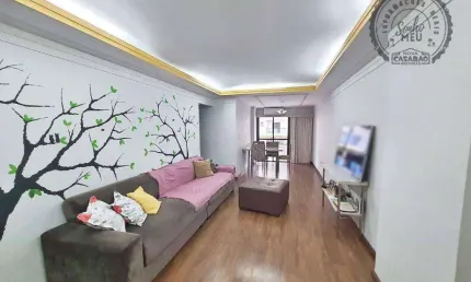 Apartamento com 3 quartos à venda na Rua Emílio de Menezes, Vila Assunção, Praia Grande
