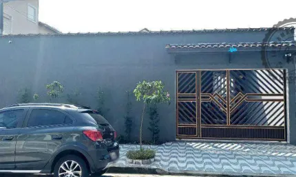 Casa com 3 dormitórios à venda, 142 m² por r$ 680.000,00 - maracanã - praia grande/sp