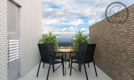 Apartamento com 1 dormitório à venda, 40 m² por r$ 363.000,00 - guilhermina - praia grande/sp