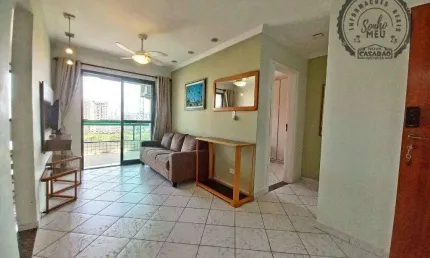 Apartamento com 1 quarto à venda na Rua Venezuela, Guilhermina, Praia Grande