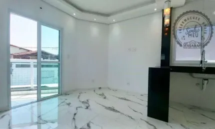 Casa em condomínio fechado com 2 quartos à venda na Rua José Jorge, Vila Assunção, Praia Grande