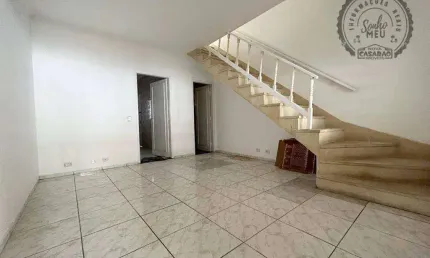 Sobrado com 2 dormitórios à venda, 79 m² por R$ 449.000,00 - Tupi - Praia Grande/SP
