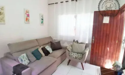 Casa com 2 quartos à venda na Rua Martiniano José das Neves, Vila Mirim, Praia Grande