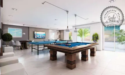 Apartamento com 2 dormitórios à venda, 70 m² por R$ 707.200,00 - Caiçara - Praia Grande/SP