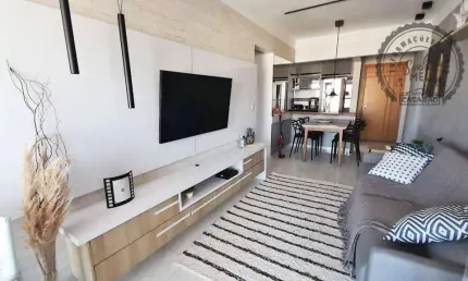 Apartamento com 1 quarto à venda na Rua São Benedito, Vila Caiçara, Praia Grande
