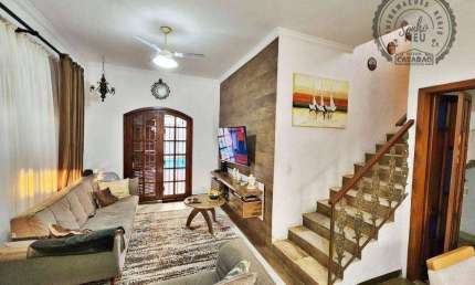 Casa com 3 quartos à venda na Avenida Presidente Kennedy, Vila Caiçara, Praia Grande