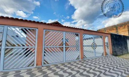 Casa em condomínio fechado com 2 quartos à venda na Avenida Ilda Rosa da Cunha, Balneário Japura, Praia Grande